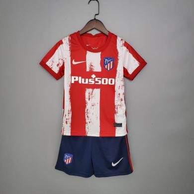 Camiseta Atlético De Madrid Replica Primera Ropa Niño 2021/22